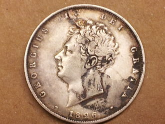 1826-Half-Crown
